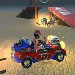Demolition Cartoon Car Crash Derby