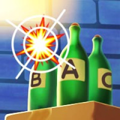 Letter Bottle Shooting